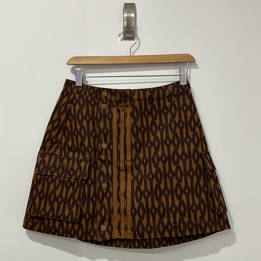 Brown Monogram IVY PARK skirt